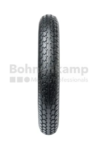 Kerék 12 1/2 x 2 1/4 Knochenmuß K-Rille, Fekete