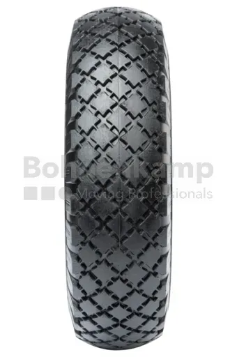 Kerék 3.00 - 4 Knochenmuß K-Block, Fekete