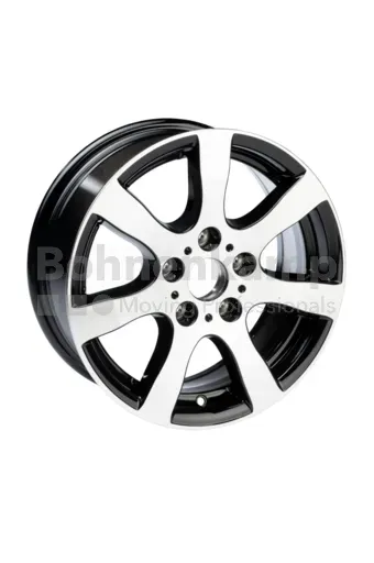 Felni 6 J x 15 H2, ALV, Alumínium, Fekete