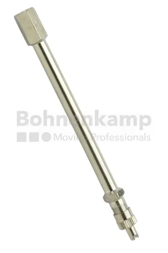 Ventilverlängerung starr Messing Vernickelt