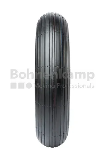 Kerék 3.50 - 6 Knochenmuß K-Rille, Fekete