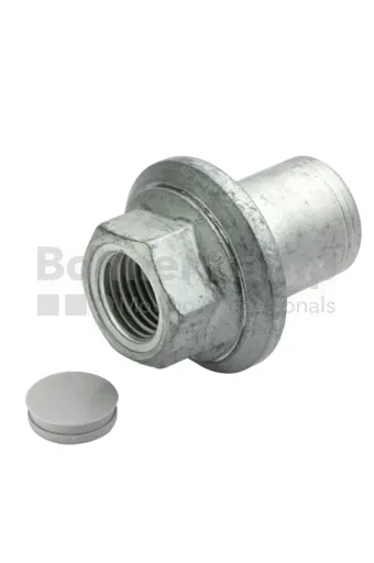 Radmutter 7/8" 11BSF, lange Führung, Scania