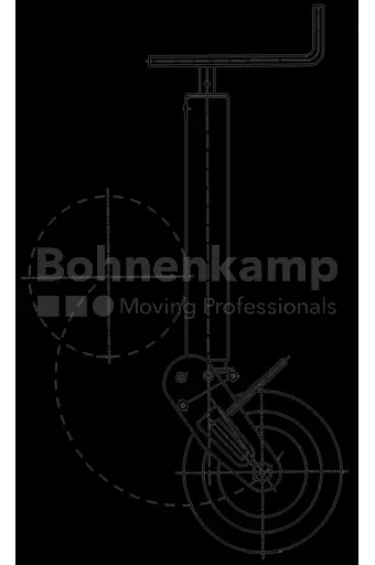 STUETZRAD 275 X 70 STAHLRAD