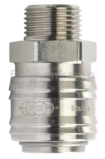 STECKKUPPLUNG ADAPTER F. BOKA RDA,  3/8" AUSSENGEW