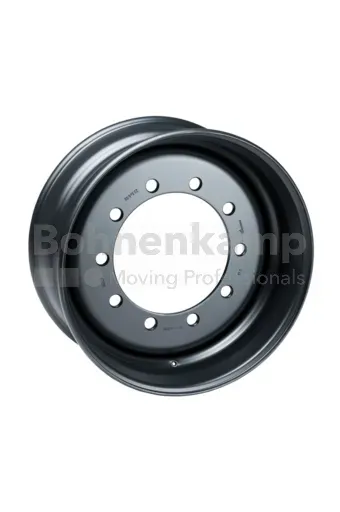 Rim 9.00 x 22.5, External Valve, Black RAL9011